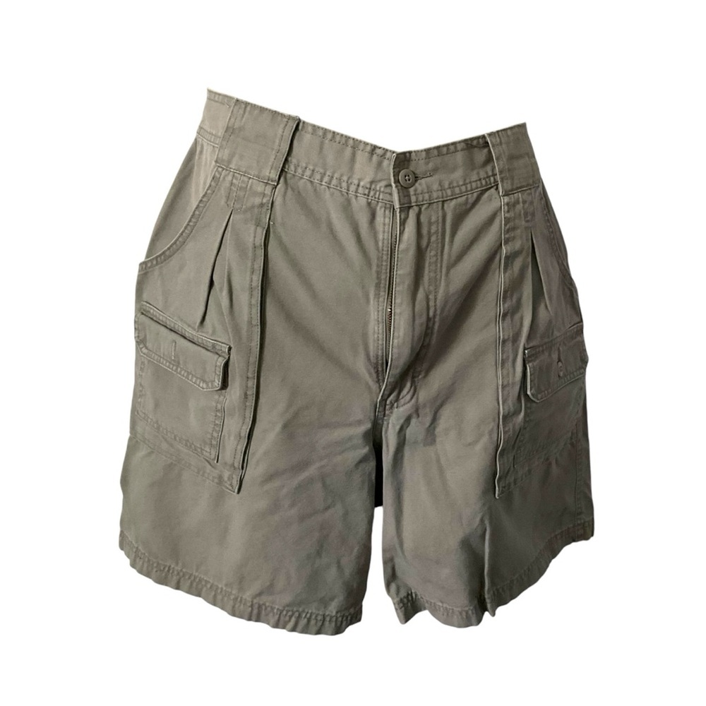 Cabela’s Khaki Gray‎ Cargo Short SZ 16/16 Men Outdoor Hiker 7 Pockets Fishing
